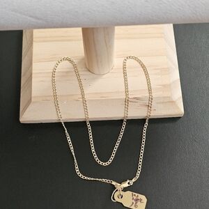 10k Gold Necklace 16 Inch